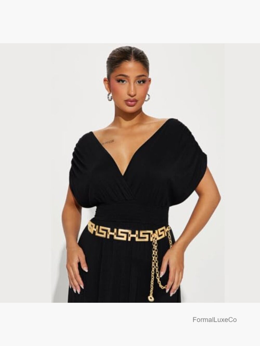 Waist Chain for Women Metal Belly Belt Adjustable Dress Vest Jeans - Picture 2 of 7